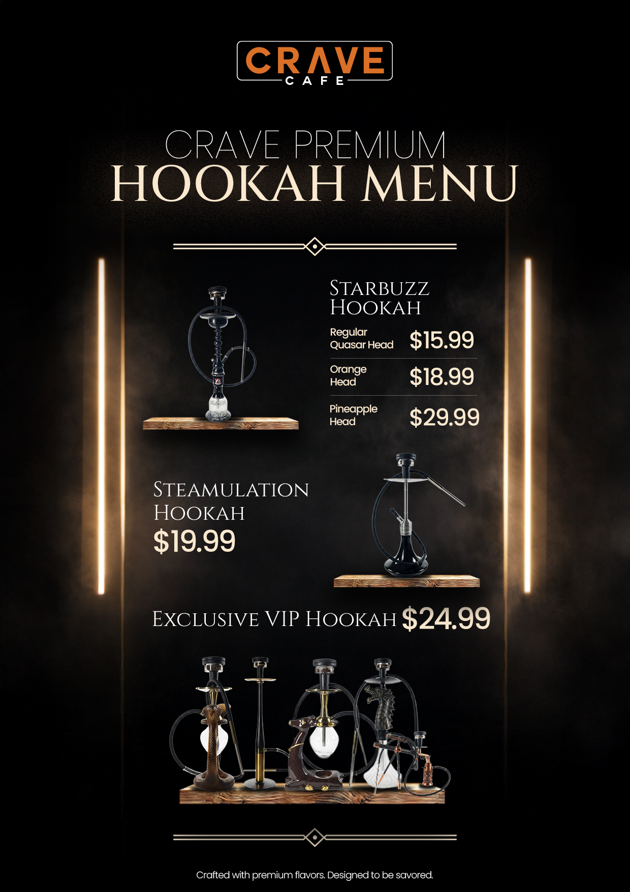 Best Hookah Menu